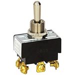 TOGGLE SWITCH (ON) / OFF / (ON) DPDT 20A VIS