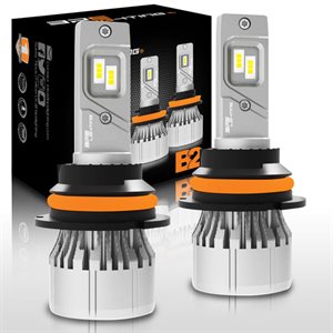 Ampoules de phares à LED 9007 série B2 12000 lumens