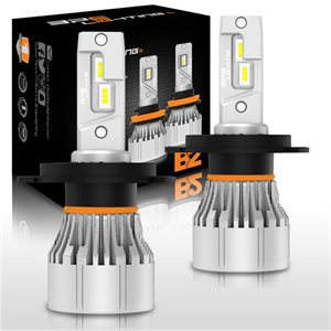 Ampoules de phares à LED H4 / 9003 / HB2 série B2 12000 lumens