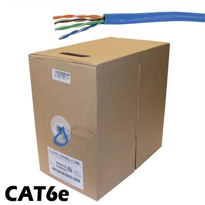 (03350) Cable réseau CAT6 FT6 Vert 1000 pi.