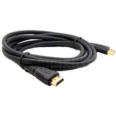 3 FT MINI-HDMI @ HDMI CABLE 30 AWG POLY BAG